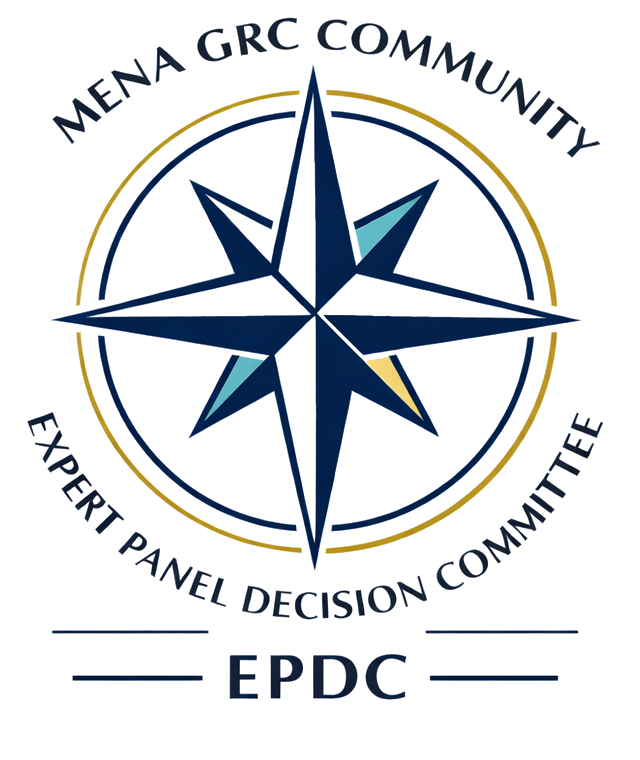 MENA GRC Community — Expert Panel Decision Committee emblem
